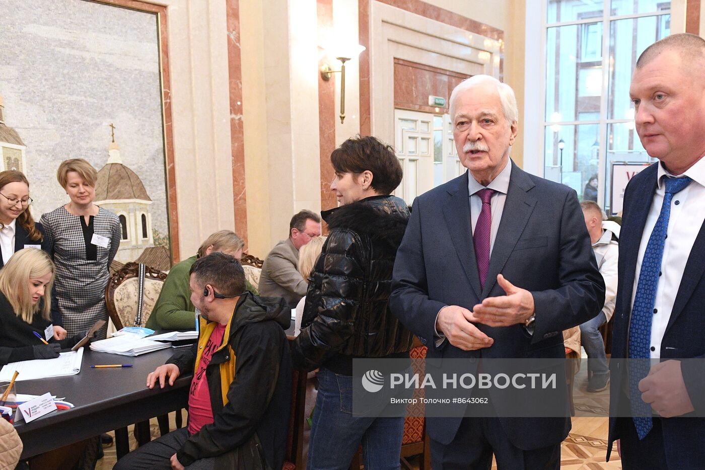 Голосование на выборах президента РФ за рубежом