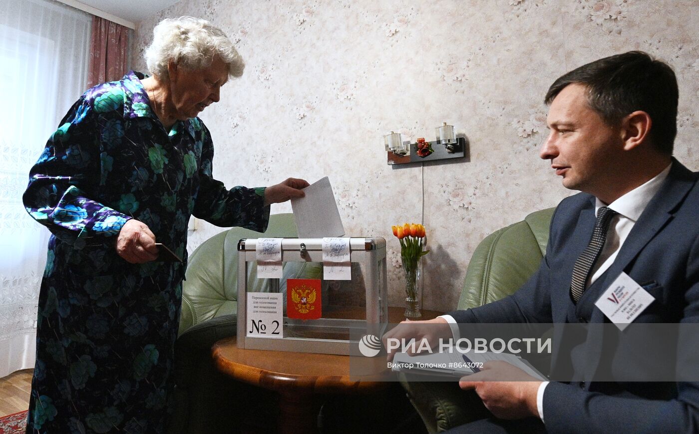 Голосование на выборах президента РФ за рубежом