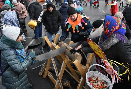 Празднование Масленицы в регионах России