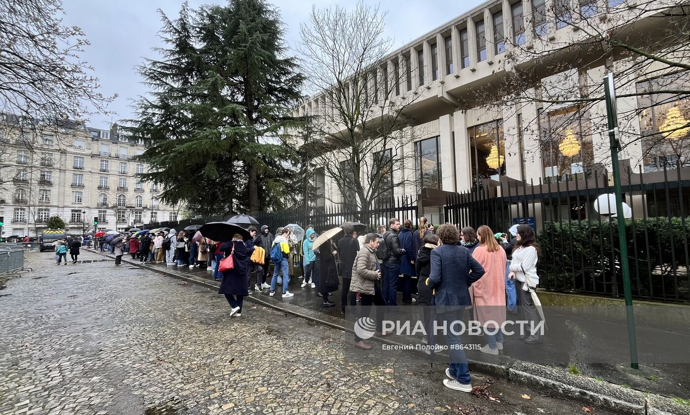 Голосование на выборах президента РФ за рубежом