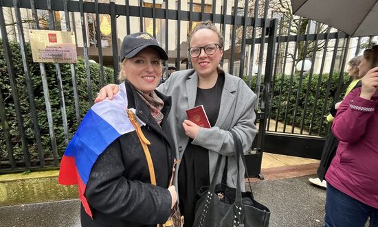 Голосование на выборах президента РФ за рубежом