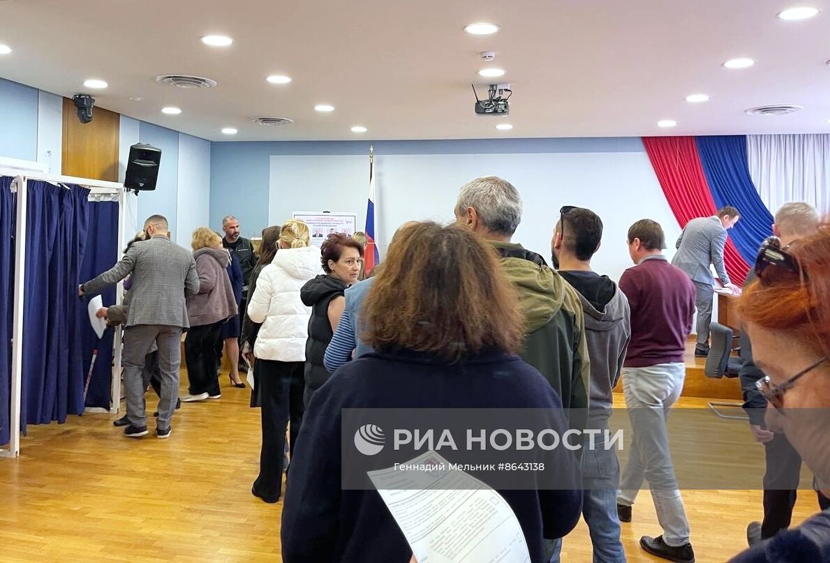 Голосование на выборах президента РФ за рубежом