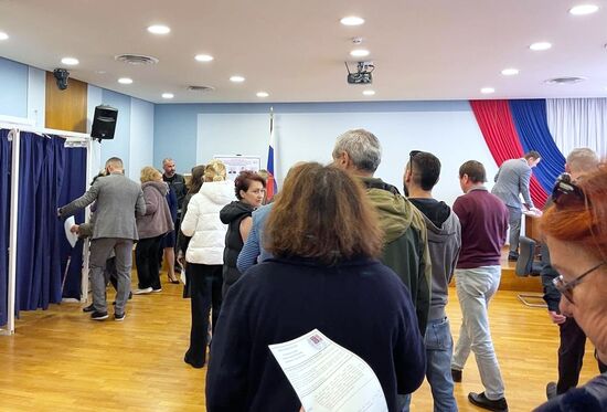 Голосование на выборах президента РФ за рубежом