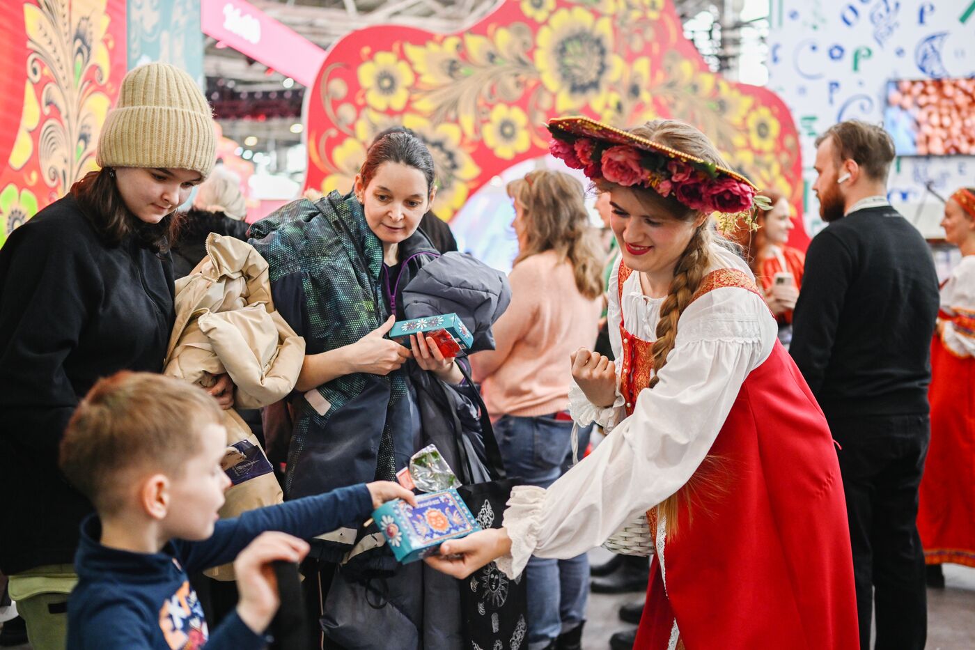 Выставка "Россия". Масленичная неделя