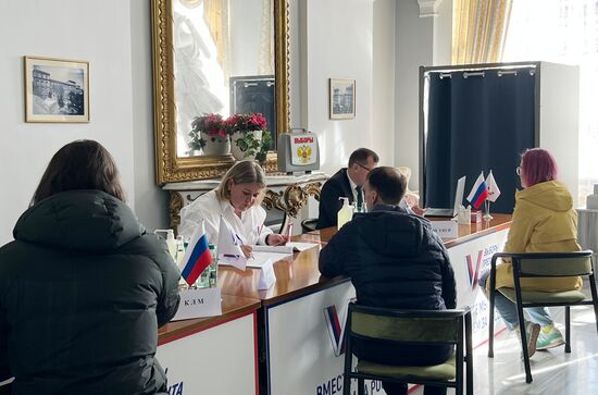 Голосование на выборах президента РФ за рубежом