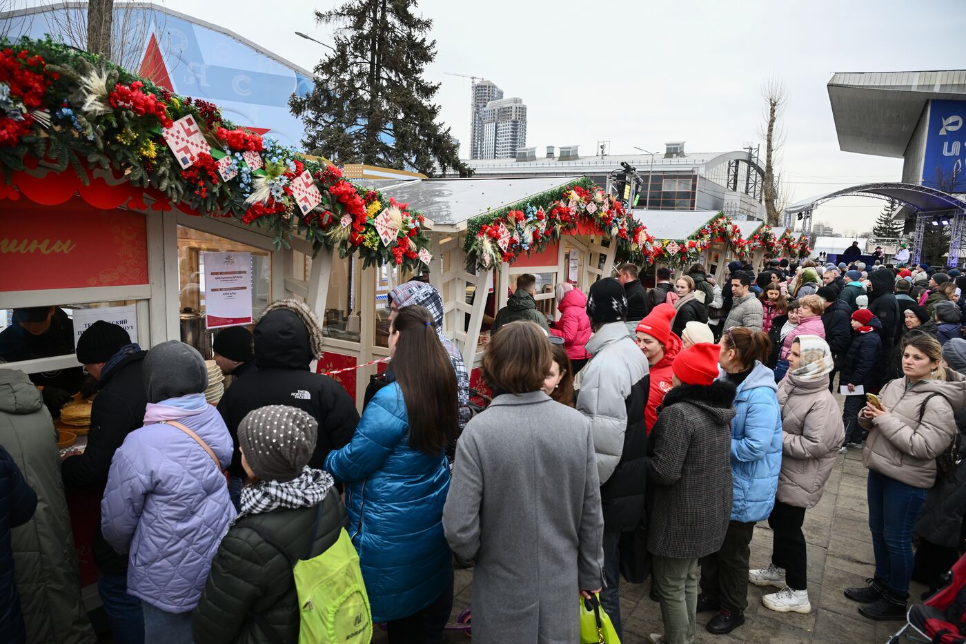 Выставка "Россия". Масленичная неделя