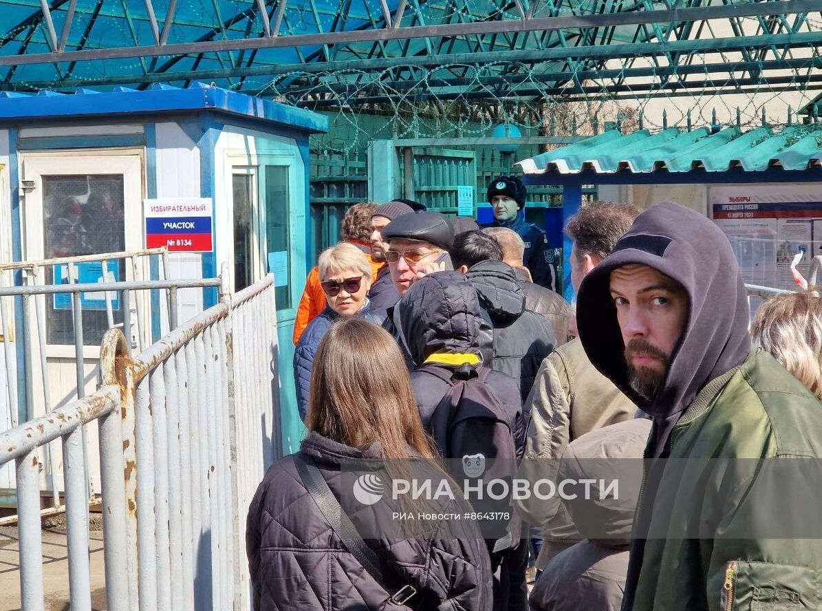 Голосование на выборах президента РФ за рубежом