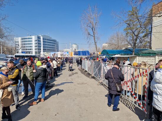 Голосование на выборах президента РФ за рубежом