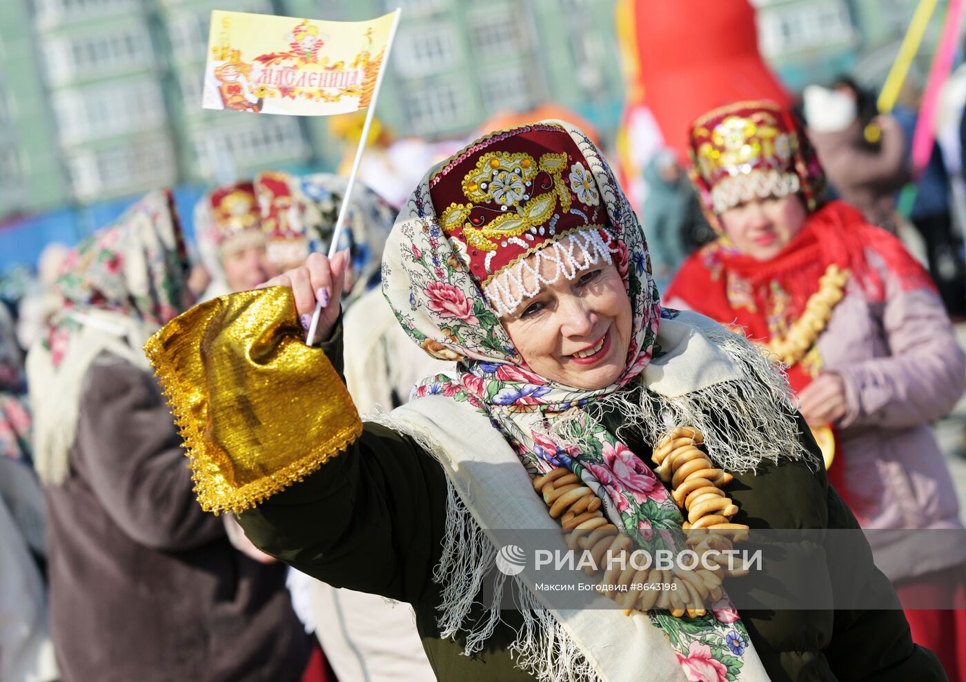 Празднование Масленицы в регионах России