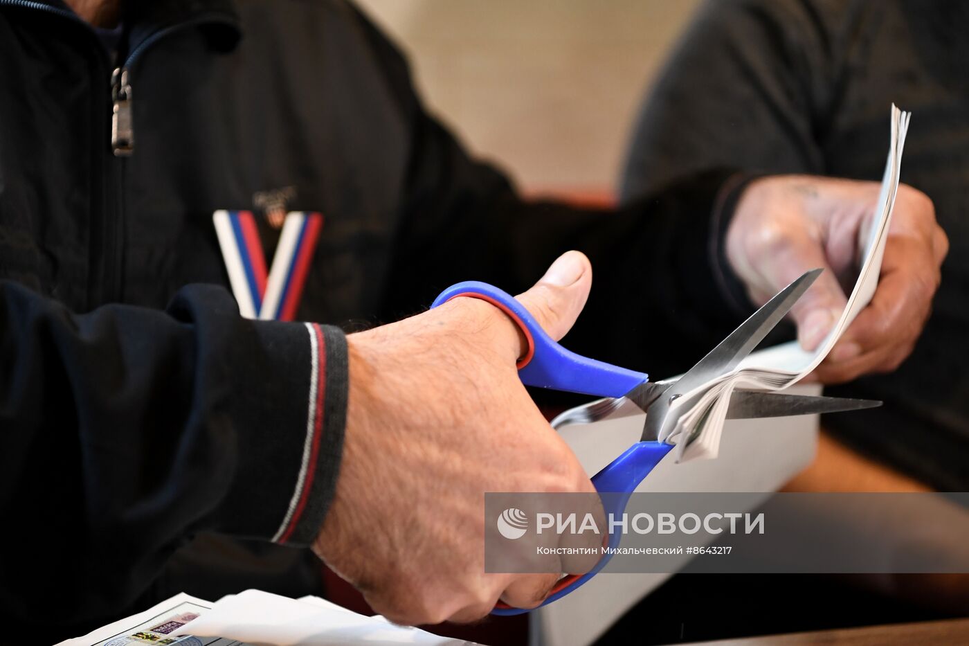 Подсчет голосов на выборах президента РФ