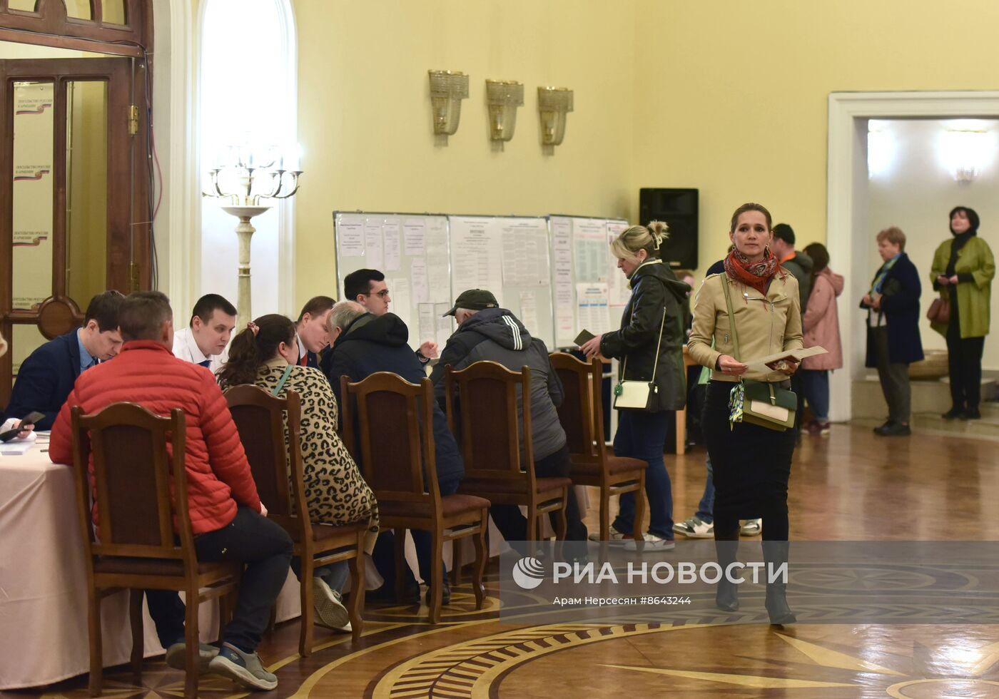 Голосование на выборах президента РФ за рубежом