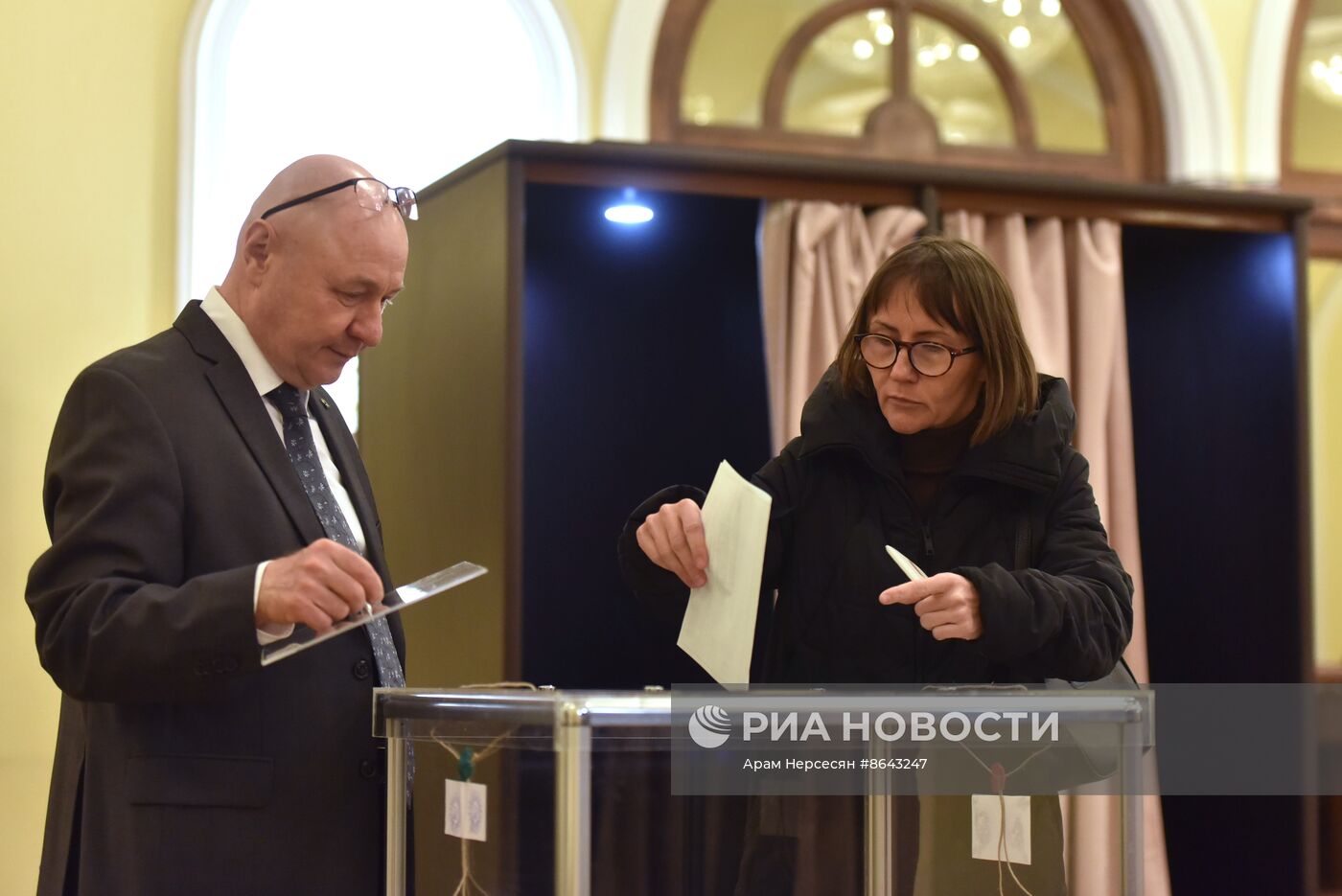 Голосование на выборах президента РФ за рубежом