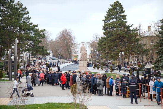 Голосование на выборах президента РФ за рубежом