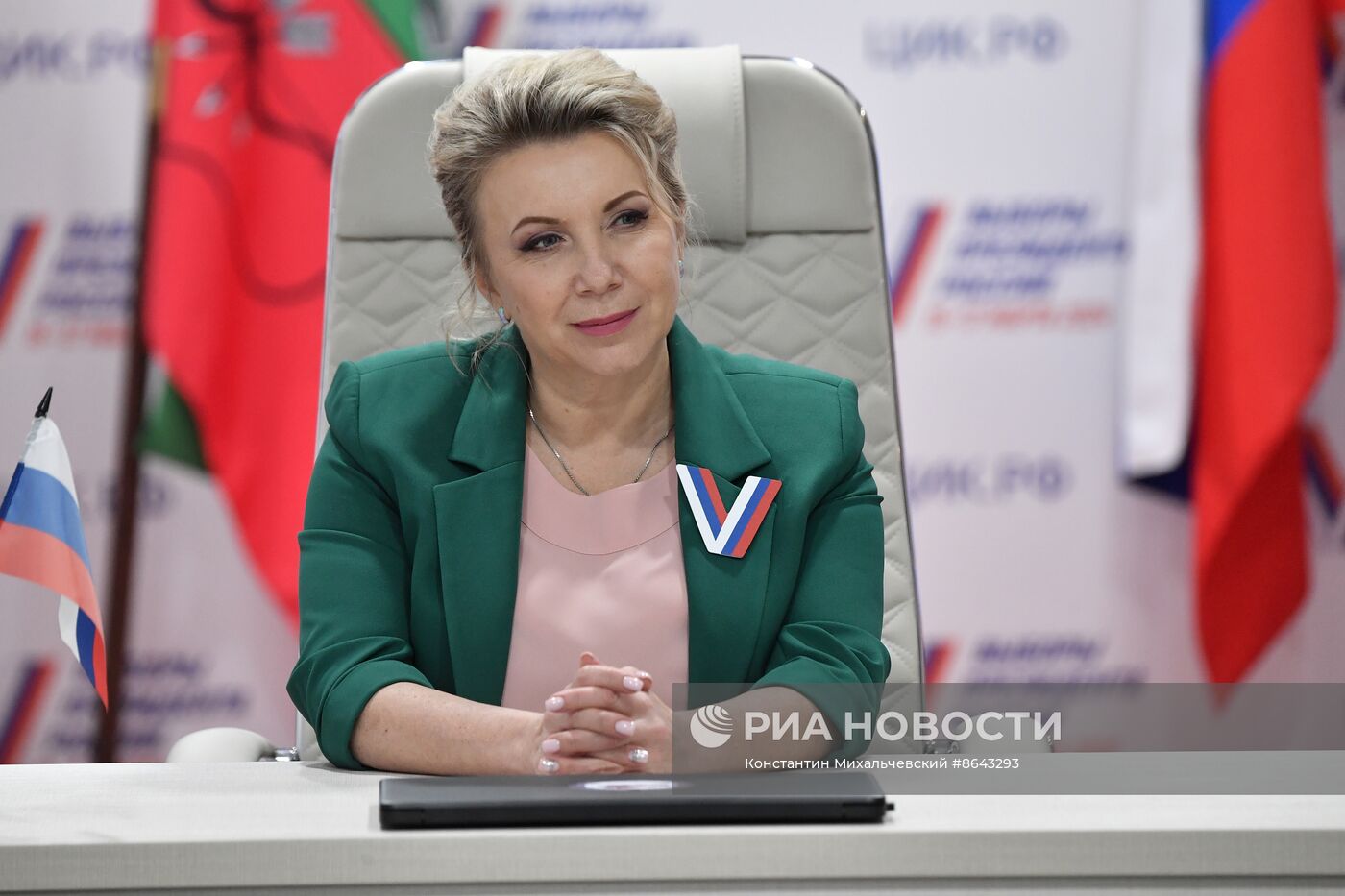 Подсчет голосов на выборах президента РФ