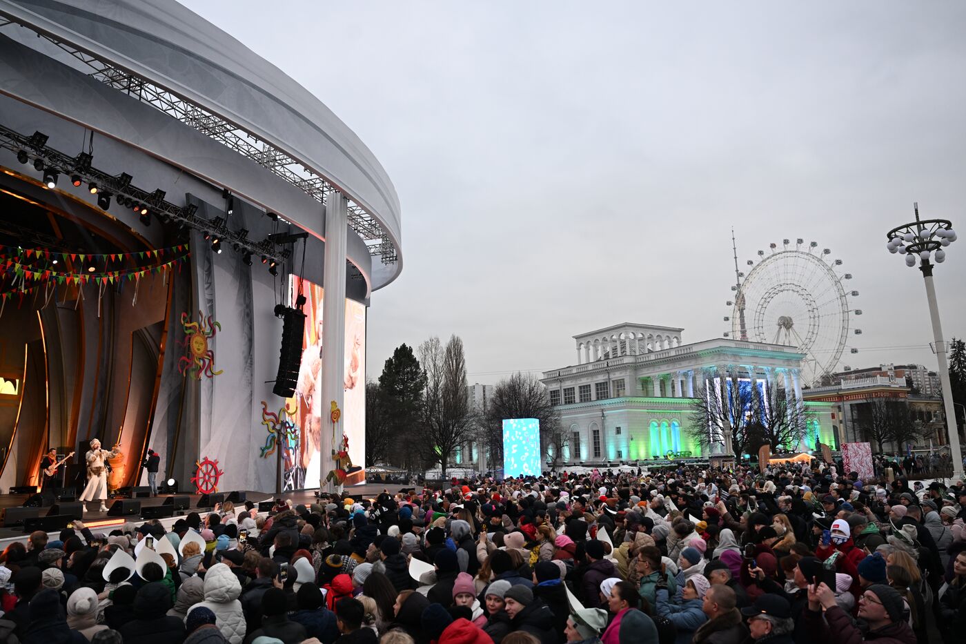 Выставка "Россия". Масленичная неделя