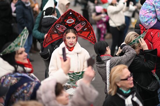 Выставка "Россия". Масленичная неделя