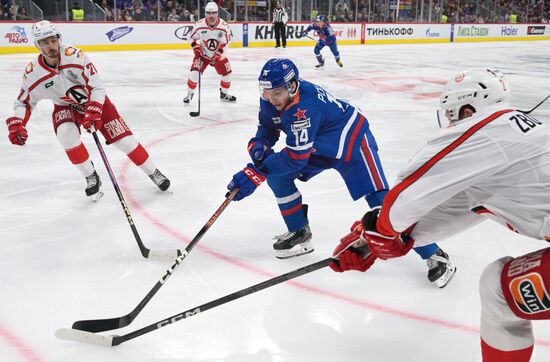 Хоккей. КХЛ. Матч "СКА" - "Автомобилист"