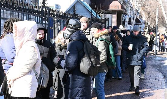 Голосование на выборах президента РФ за рубежом