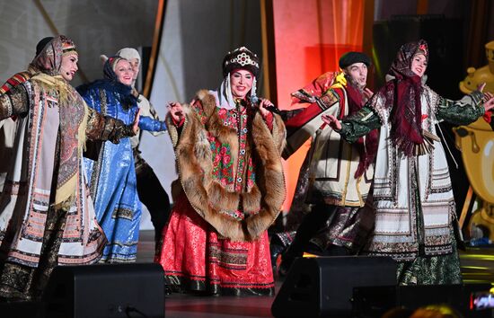 Выставка "Россия". Масленичная неделя