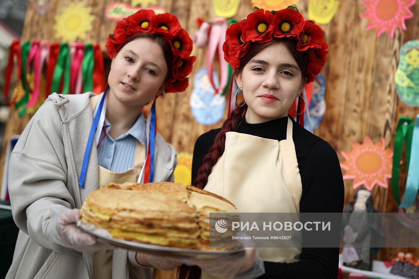 Празднование Масленицы в регионах России