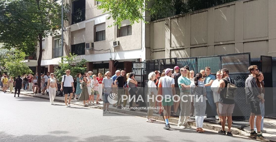 Голосование на выборах президента РФ за рубежом