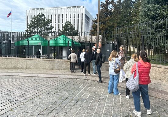 Голосование на выборах президента РФ за рубежом