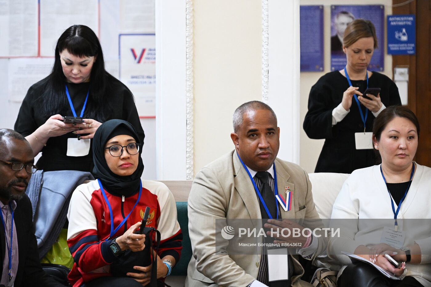 Подсчет голосов на выборах президента РФ