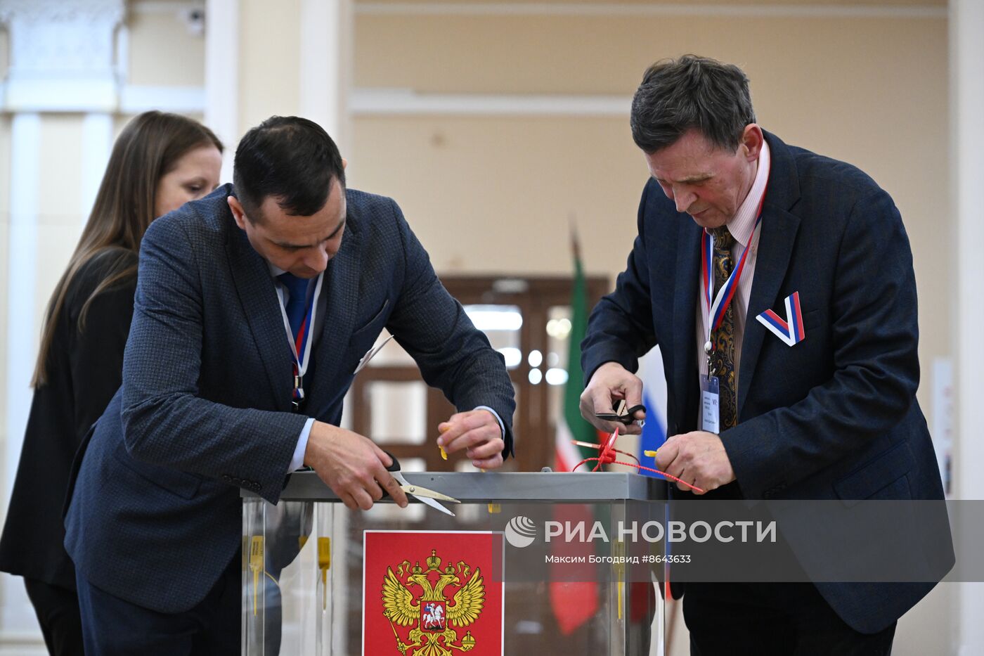 Подсчет голосов на выборах президента РФ