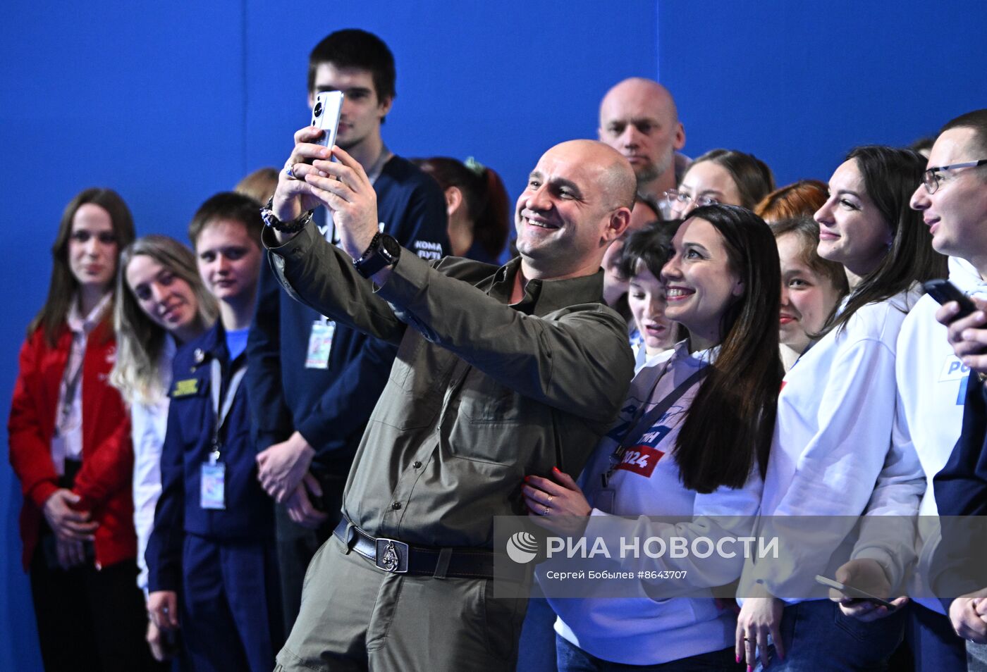 Избирательный штаб кандидата в президенты РФ В. Путина