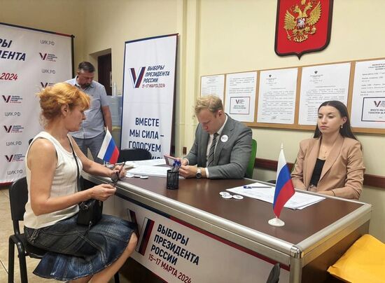 Голосование на выборах президента РФ за рубежом