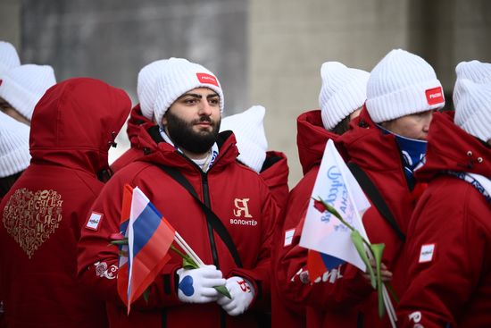 Международная выставка-форум "Россия"
Праздничное шествие "Крым – Севастополь – Россия НАВСЕГДА" Место: Россия, Москва. Автор: Владимир Астапкович/РИА Новости. Выставка "Россия". Праздничное шествие "Крым – Севастополь – Россия НАВСЕГДА"