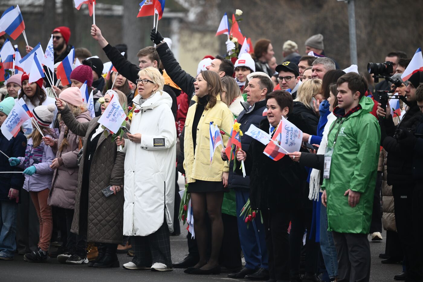 Выставка "Россия". Праздничное шествие "Крым – Севастополь – Россия НАВСЕГДА"