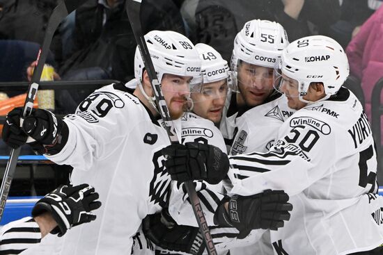 Хоккей. КХЛ. Матч "Динамо" (Москва) - "Трактор"