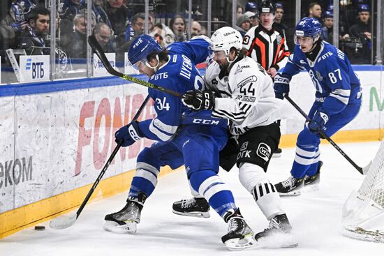 Хоккей. КХЛ. Матч "Динамо" (Москва) - "Трактор"