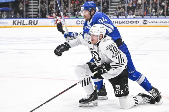 Хоккей. КХЛ. Матч "Динамо" (Москва) - "Трактор"