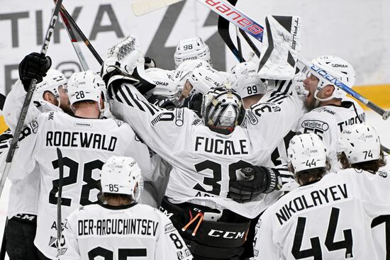 Хоккей. КХЛ. Матч "Динамо" (Москва) - "Трактор"
