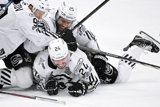 Хоккей. КХЛ. Матч "Динамо" (Москва) - "Трактор"