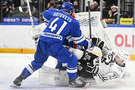 Хоккей. КХЛ. Матч "Динамо" (Москва) - "Трактор"