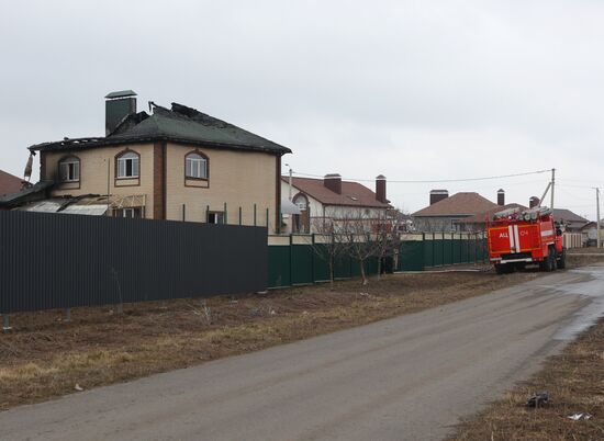 Последствия обстрела в Белгородской области