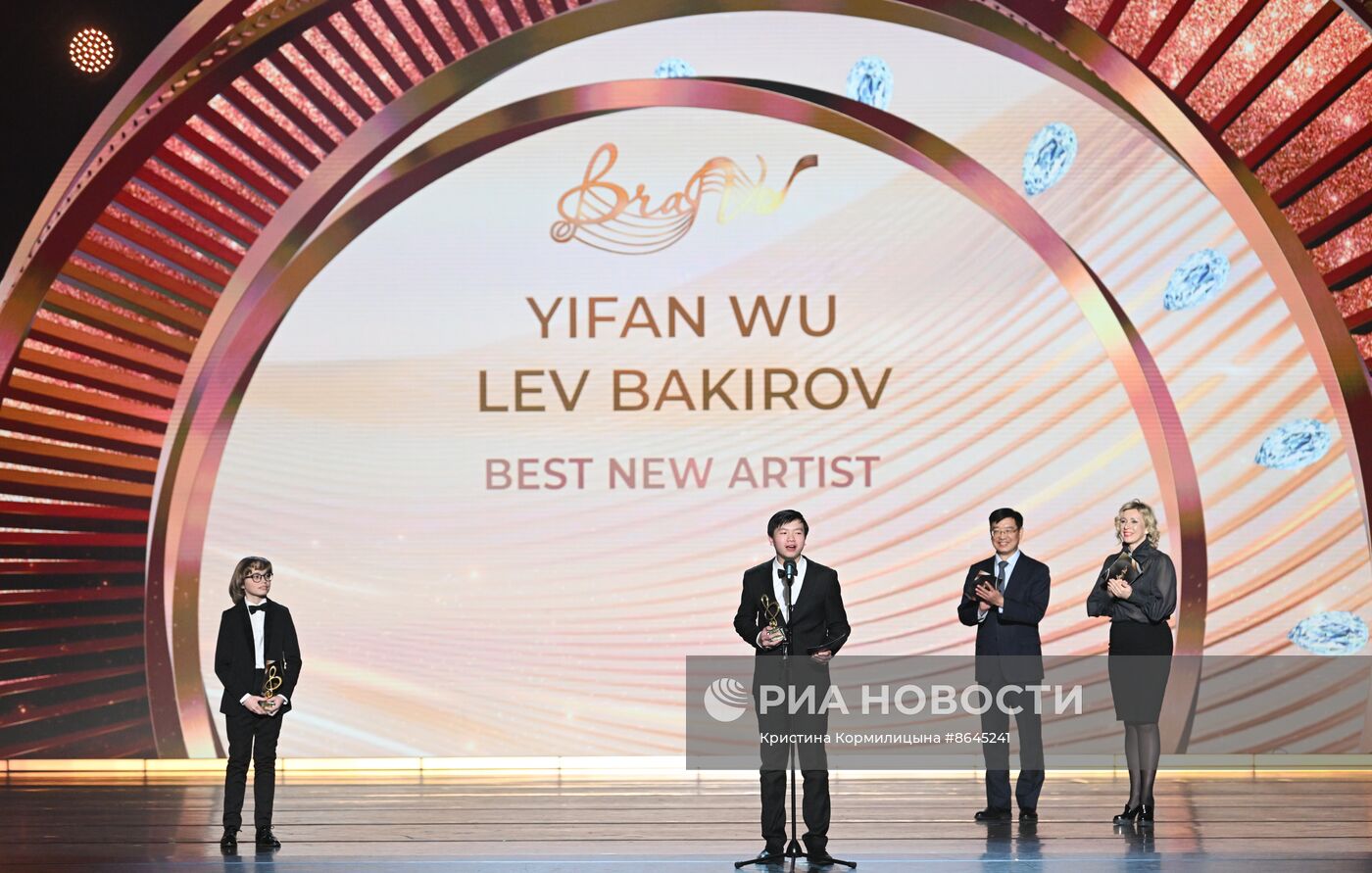 VI церемония вручения международной музыкальной премии BraVo