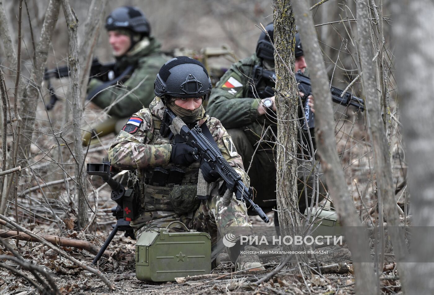 Новоприбывшее на Запорожское направление пополнение ВС РФ проходит обучение на полигоне в зоне СВО