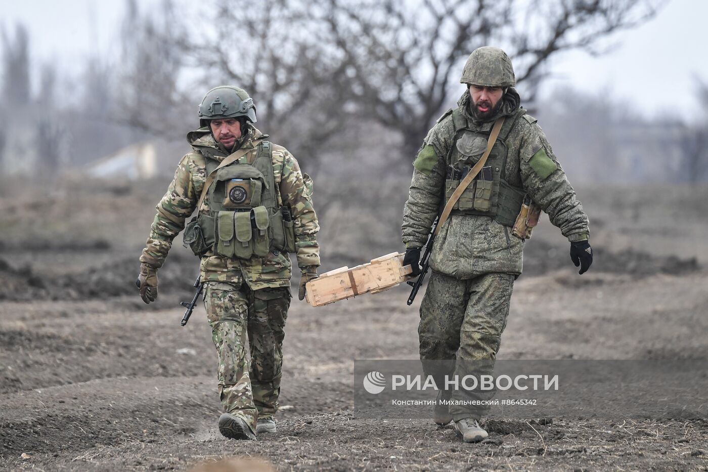 Новоприбывшее на Запорожское направление пополнение ВС РФ проходит обучение на полигоне в зоне СВО