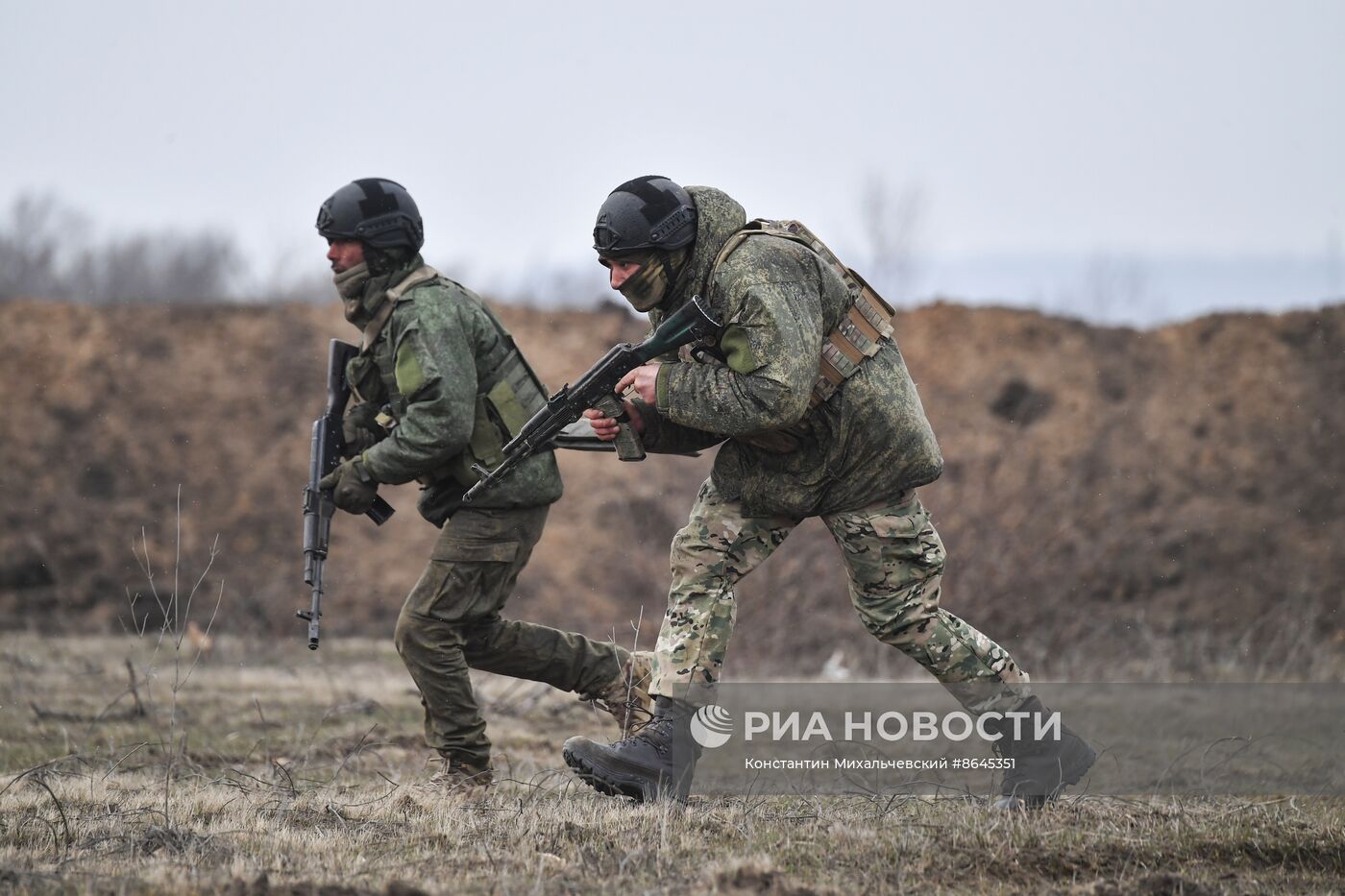 Новоприбывшее на Запорожское направление пополнение ВС РФ проходит обучение на полигоне в зоне СВО