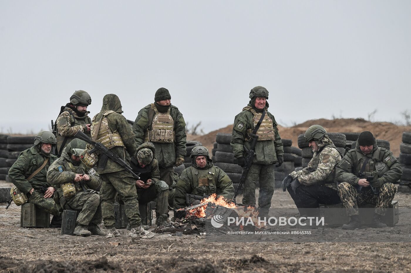 Новоприбывшее на Запорожское направление пополнение ВС РФ проходит обучение на полигоне в зоне СВО