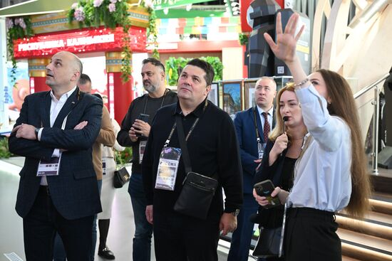 Выставка "Россия". Визит делегации Народной скупщины Республики Сербской