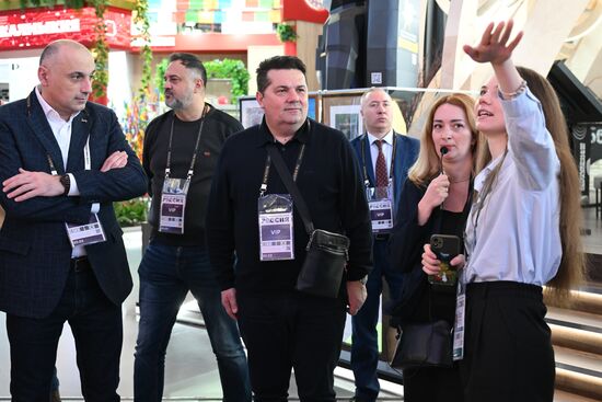 Выставка "Россия". Визит делегации Народной скупщины Республики Сербской