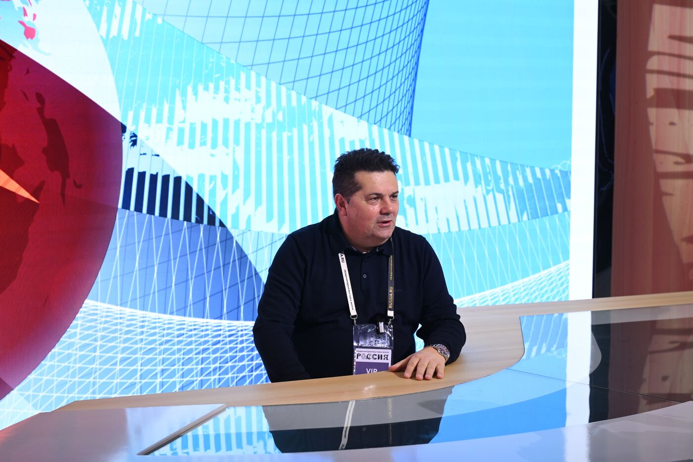 Выставка "Россия". Визит делегации Народной скупщины Республики Сербской