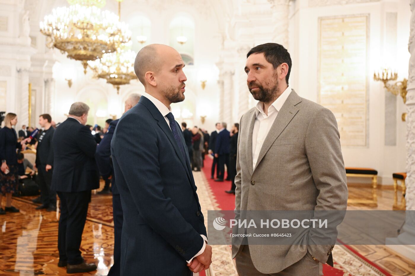 Встреча В. Путина с доверенными лицами в Кремле