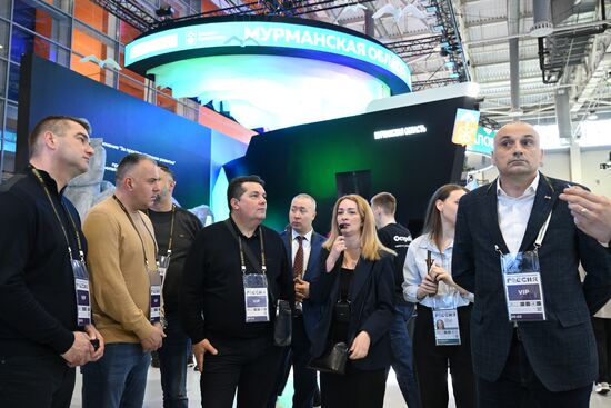 Выставка "Россия". Визит делегации Народной скупщины Республики Сербской