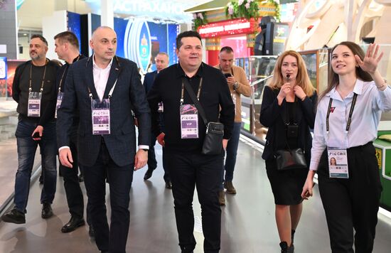 Выставка "Россия". Визит делегации Народной скупщины Республики Сербской